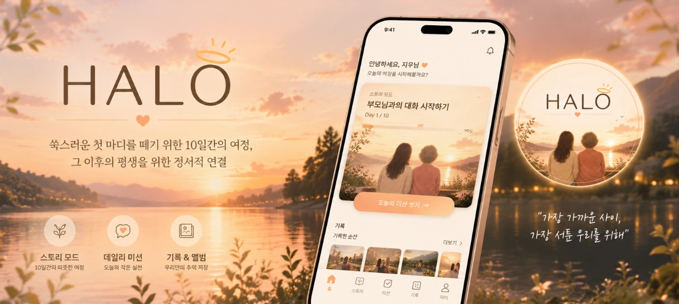 HALO 프로젝트 비주얼